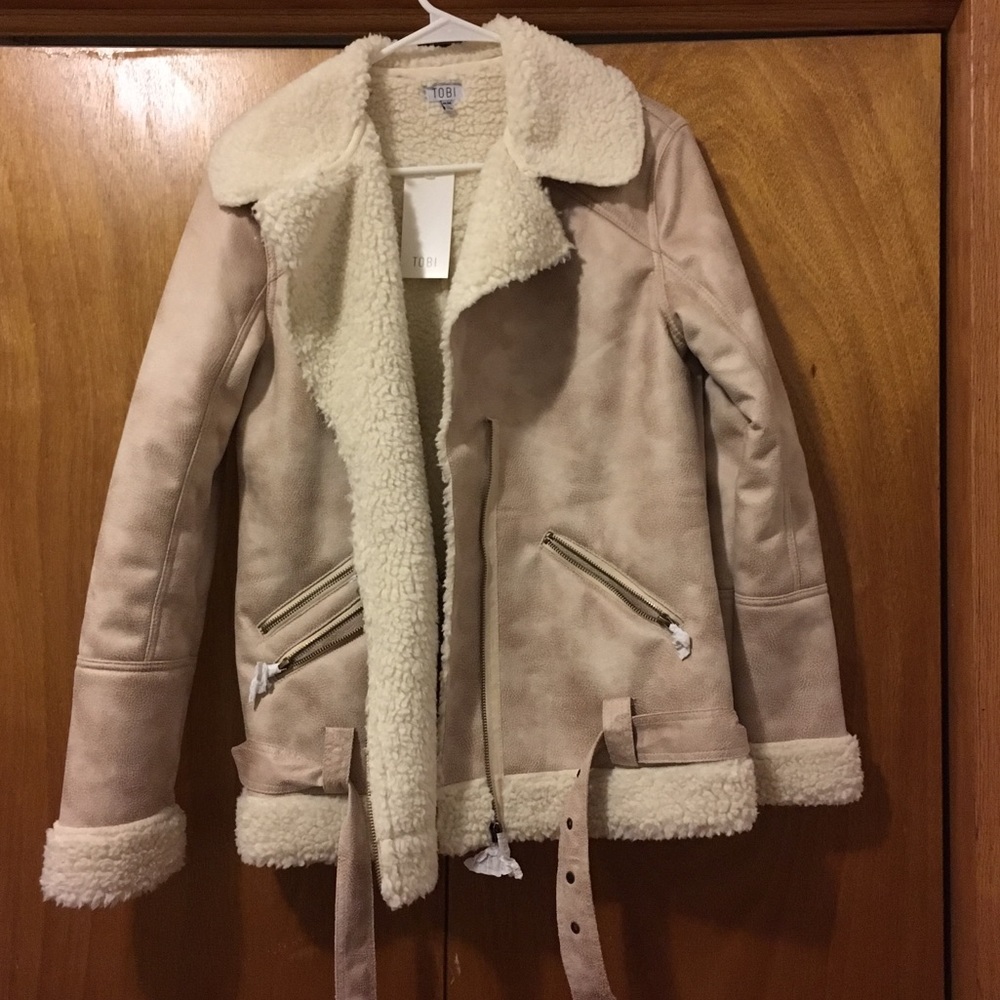 suede aviator jacket